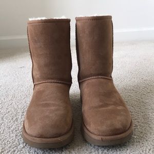 Chestnut brown UGG boots